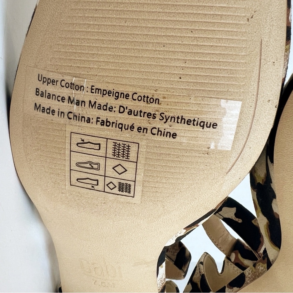•CABI• NEW Leopard Print Kiki Ankle Strap Block Heel Size 7.5M Mary Jane - Picture 13 of 16
